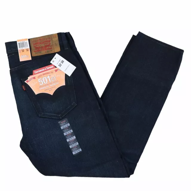 LEVIS 501 CT Mens Jeans Customized And Tapered Leg Original Denim Pants  34x32 EUR 41,80 - PicClick IT