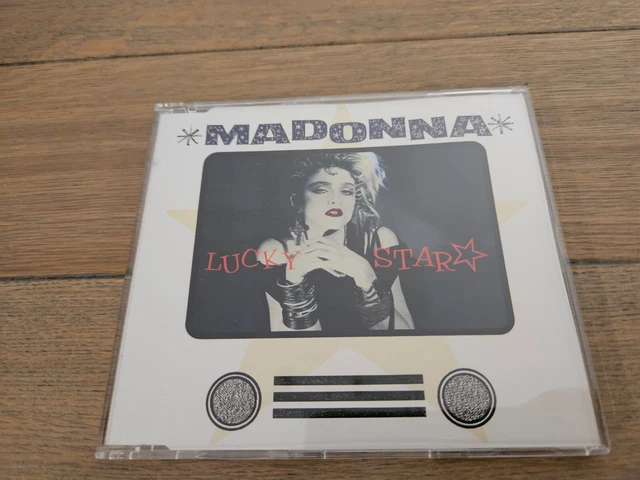 CD SINGLE MADONNA - Lucky Star (Remix) (Rare 80s 90s)