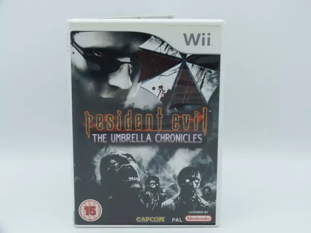 Nintendo Wii - Resident Evil: Umbrella Chronicles - Complete - Tested & Working