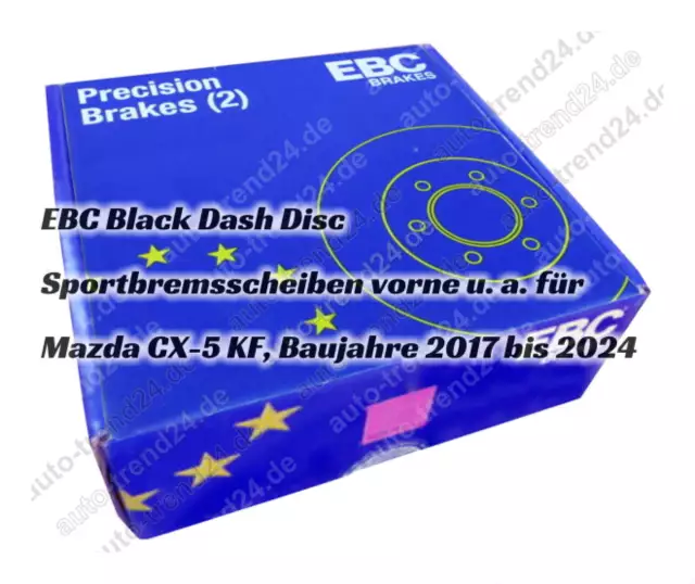 EBC USR1912 Black Dash Disc Sportbremsscheiben vorne 2