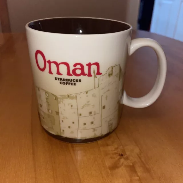 Starbucks Global Icon Collector Series 2015 OMAN Coffee Mug Cup 16 oz