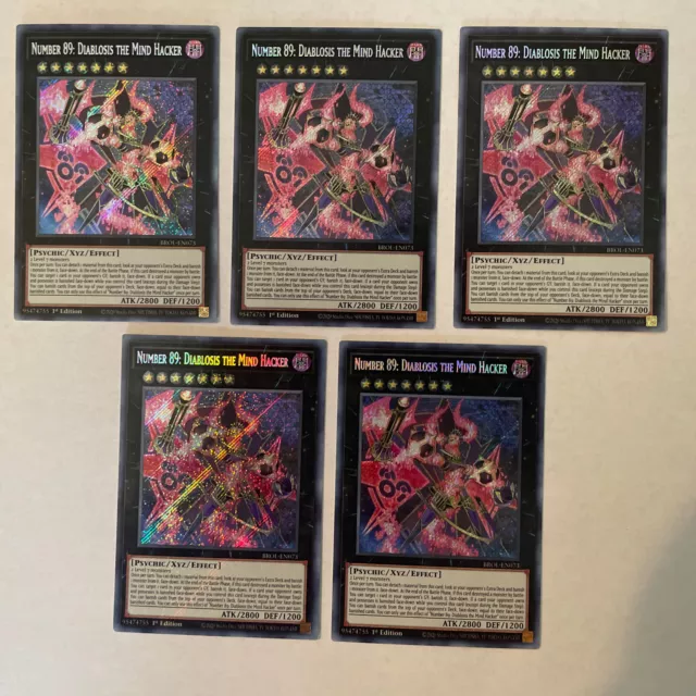 YuGiOh CP17-JP045 Ultra Rare Number 89: Diablosis the Mind Hacker Japanese