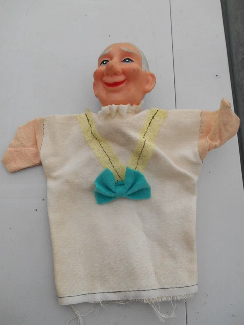 VINTAGE ANNEE 70 ANCIENNE MARIONNETTE A MAIN GUIGNOL