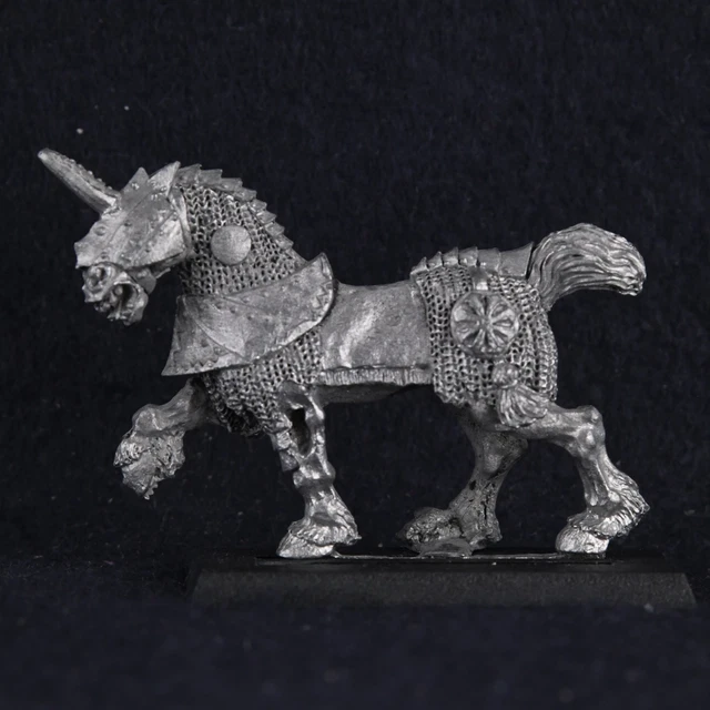 Figurine Warhammer Marauder MM92 - Cheval Des Chaos - Métal 1990 - Occasion