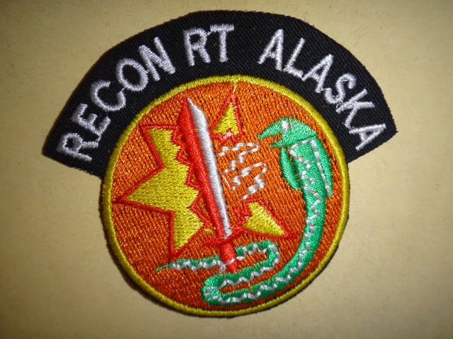 US 5TH SPECIAL Forces Group MACV-SOG RECON RT ALASKA Vietnam War Patch ...