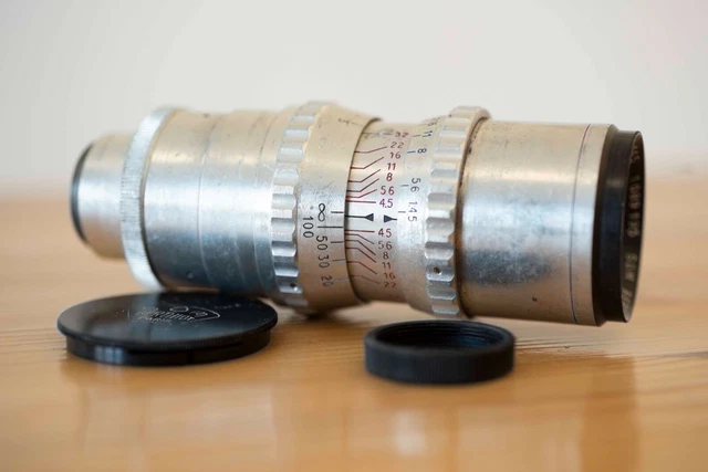Objectif CINOR SOM BERTHIOT F=25mm 1:1.5 pour projecteur
