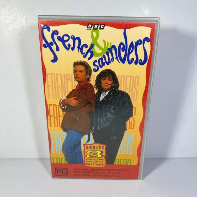 FRENCH & SAUNDERS Series 3 Part 1 VHS Dawn French Jennifer