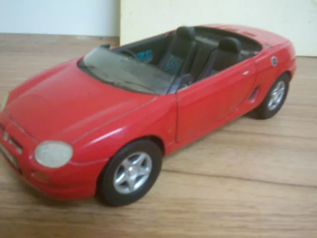 1/18 corgi mgf in red, spares or repair