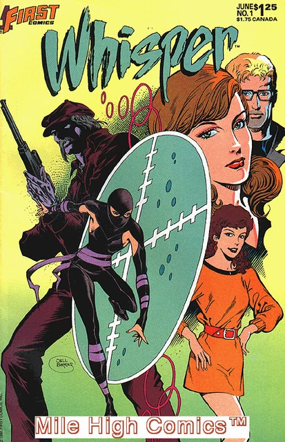 WHISPER (1986 Series)  (FIRST COMICS) #1 Fine Comics Book