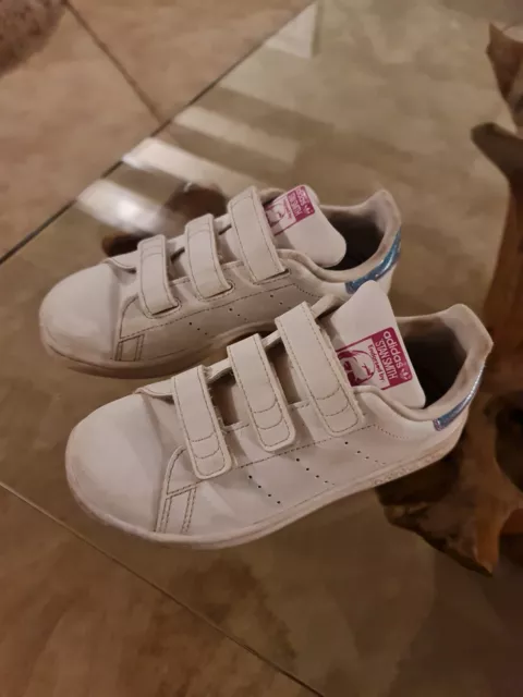 Girls adidas trainers best sale size 13