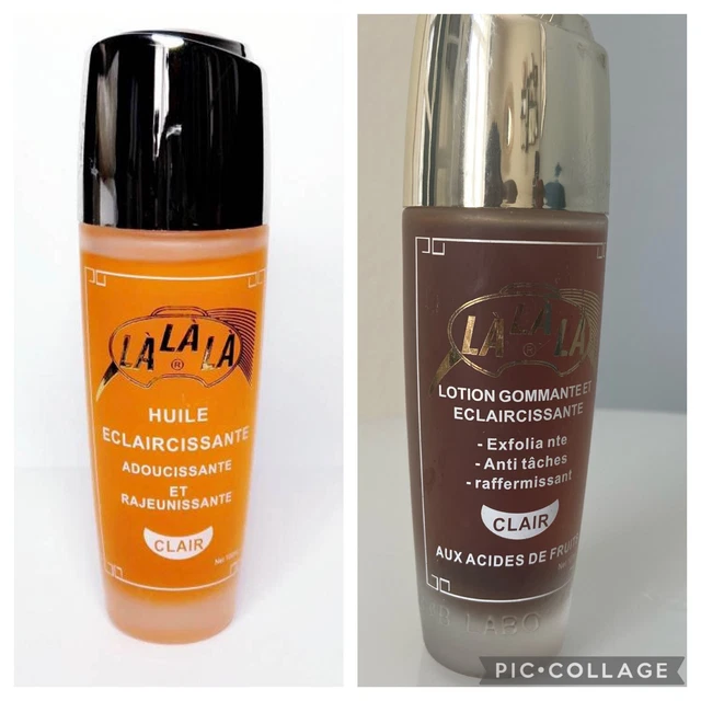 Duo Lalala Lotion Gommante Et Huile clarifiant et unifiant à base de vitamine E