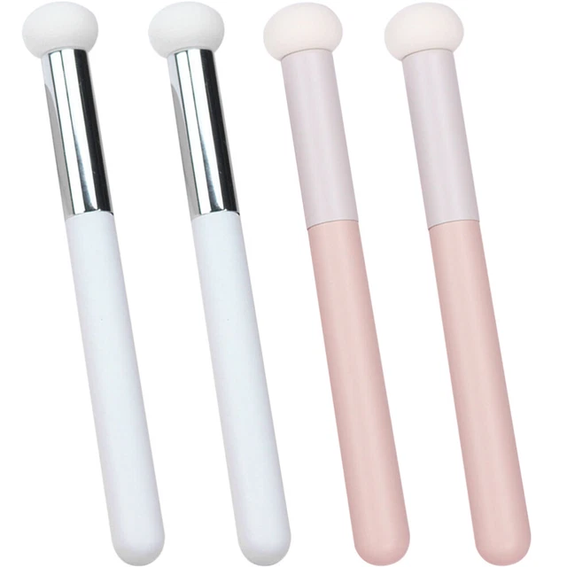 4 piezas Base de puff esponja polvo puff cepillo corrector esponja puff