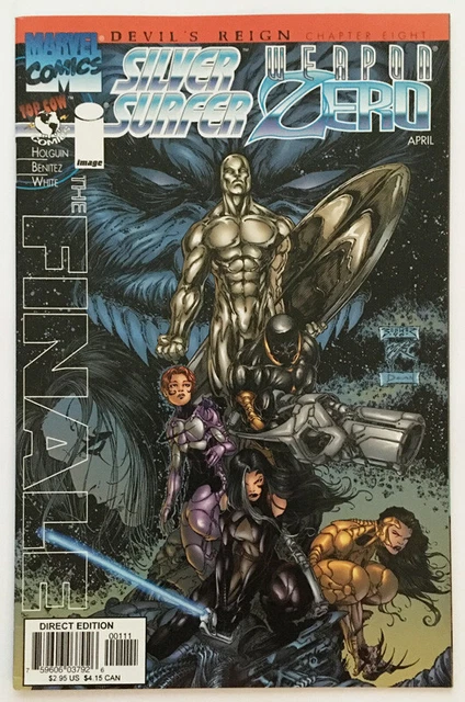 Weapon Zero Silver Surfer #1 Devil's Reign 1997 NM unread