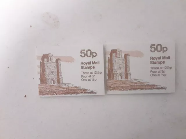 GB 1981 Paxton Tower 50p Booklet SG FB 19A/B Good Perfs Unmounted Mint