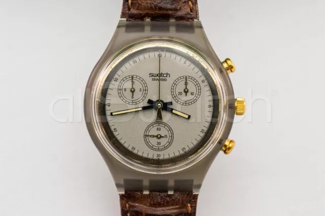 Swatch Chrono 1991 - SCM100 - Goldfinger - Nuovo