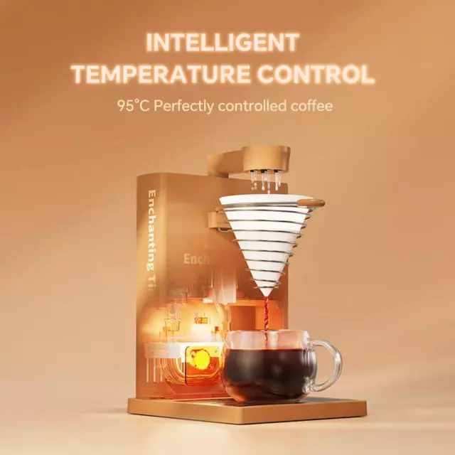 Xmas Gift Portable Coffee Maker Electricity American Coffee Machine Detachable ,