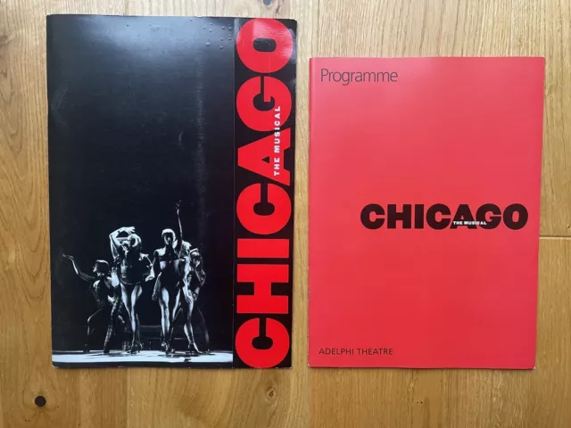 CHICAGO The Musical Large Souvenir Brochure And Theatre Programme, Marti Pellow