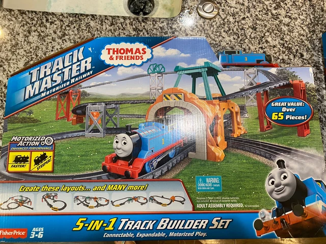 FISHER-PRICE THOMAS & Friends TrackMaster 5-In-1 Track Builder Set NEW ...