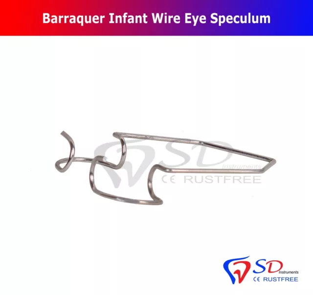 Barraquer Enfant Câble Spéculum Oeil Ophtalmique Instrument Ce Outils Oftalmici