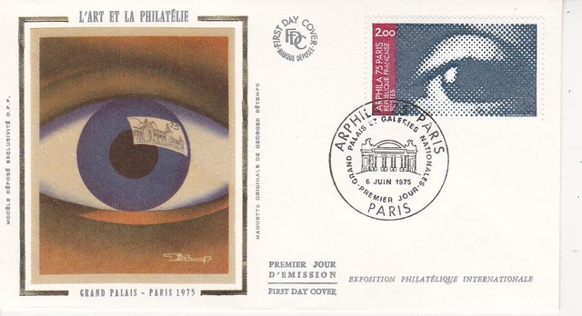 ENVELOPPE 1ER JOUR France ARPHILA 75 PARIS 1974 EUR 6,33 - FR