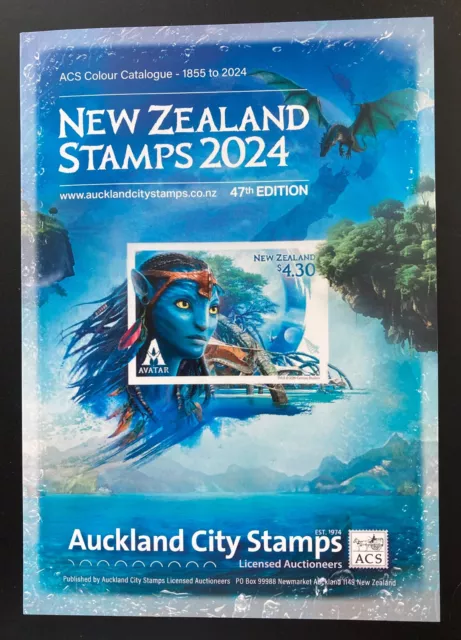 New Zealand ACS 2024 Colour Catalogue of New Zealand Stamps