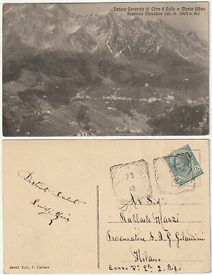 VISTA DEL LAGO D' ISEO E MONTE TRENTAPASSI AURELIO BERTONI 
