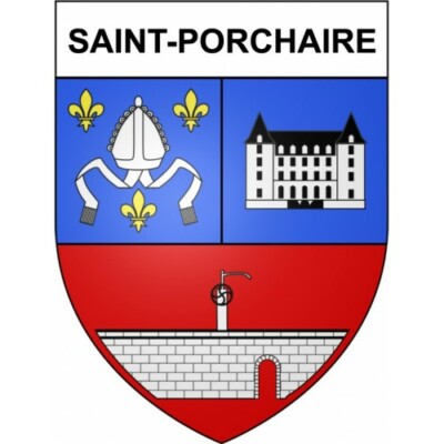 Trojan Saint-Trojan-les-Bains 17 ville Stickers blason autocollant adhésif Taille:12 cm 