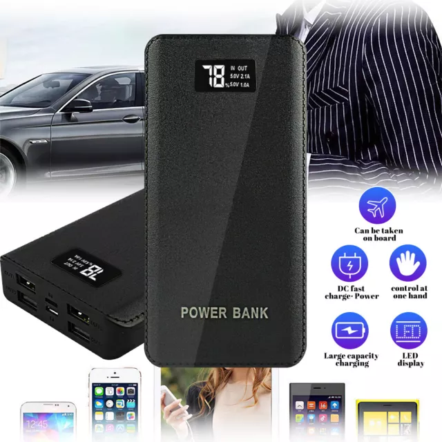 4USB Power Bank 10000mah Portable External Battery Backup Charger Fast Charging 4USB Power Bank 10000mah Portable External Battery Backup Charger Fast Charging