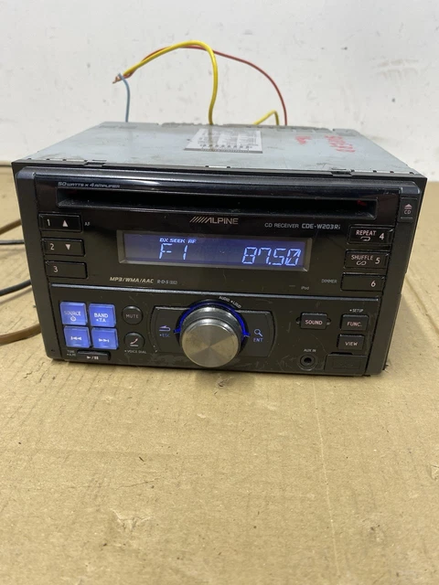 ALPINE 3DA-7885J - In-Dash 3 CD Changer, Head Unit, Retro