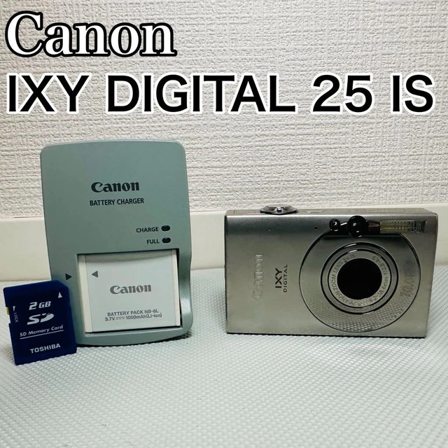 デジタルカメラ CANON PC1262 Canon IXY DIGITAL 25IS PC1262 デジカメ ジャンク - メルカリ