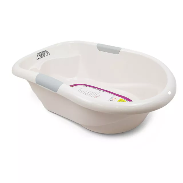 Roger Armstrong Oasis Baby Bath Infant/Toddler Shower Bathing/Shower Tub WHT 2+