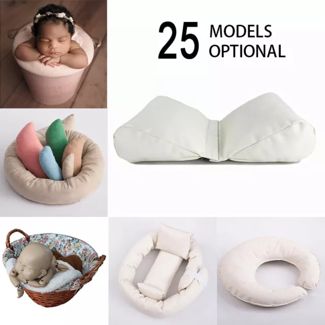 25 Models Newborn Baby Photography Prop Crescent Posing Pillow Basket Filler New