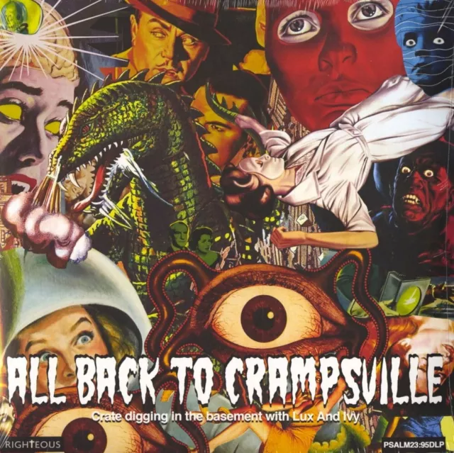All Back To Crampsville Cramps Vinyle X2 Rouge/Jaune Neuf Scellé  Éd. Lim. 300Ex