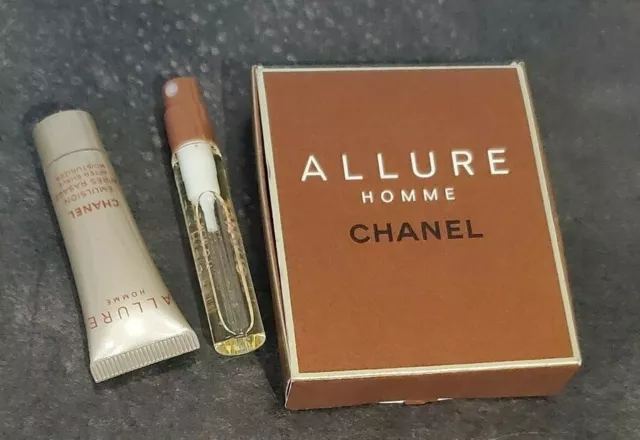 Coffret échantillon tigette + après rasage - perfume sample -  Chänel