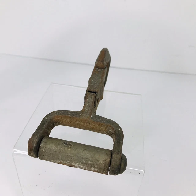 Vintage / Antique Carabiner Snap Hook Winch Roller Tie Down Strap R.H. Buhrke 2