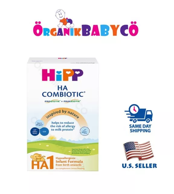 HiPP HA1 HYPOALLERGENIC Infant Formula FROM DAY 1 600g FREE Shipping!