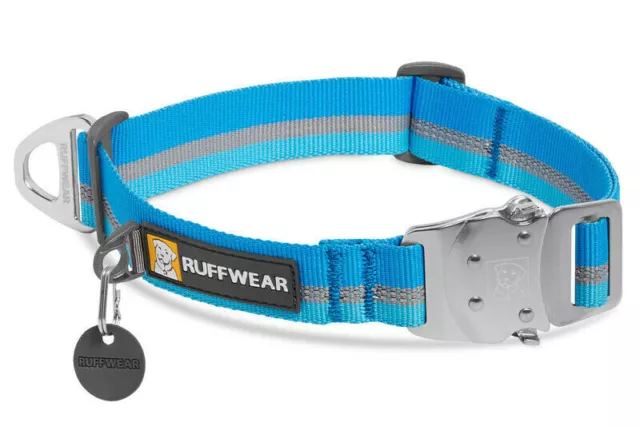 Ruffwear Haut Corde Chien Col 25503-407 Bleu Crépuscule Neuf