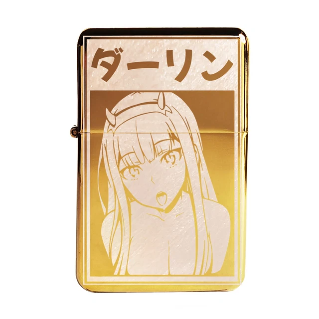 BRAND NEW -  DESIGNED BRUSHED STYLED CIGARETTE PETROL LIGHTER - Darlin