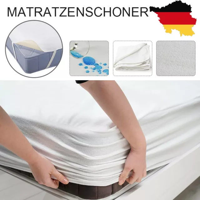 Matratzenschoner Wasserdicht Inkontinenzauflage Waschbar Auflage Spannbettlaken