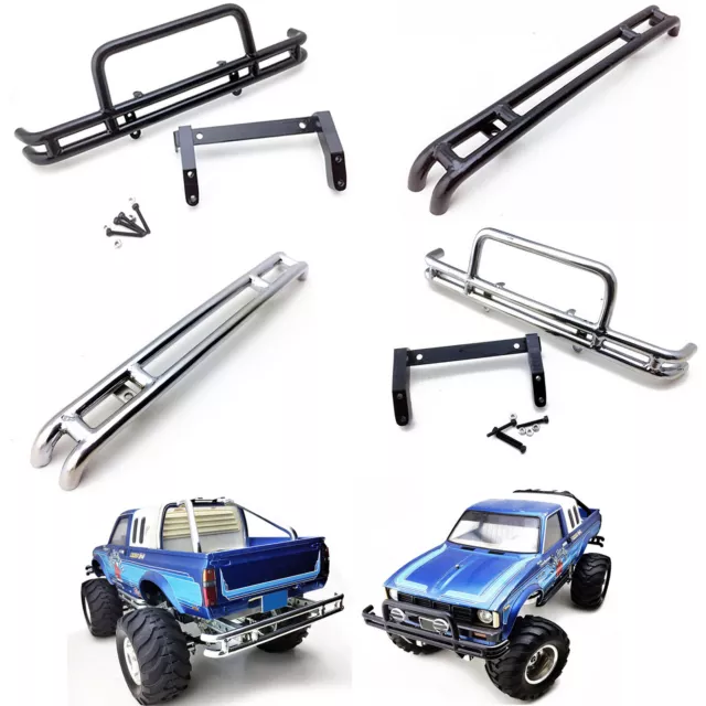 Metal Bumpers Front Rear Back Guard Rack Parts for TAMIYA 1/10 Buriser RC Car