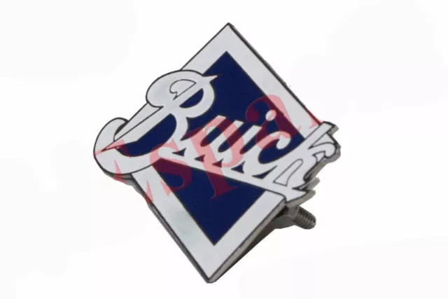 Buick Radiateur Badge Emblème Blanc et Bleu Pour Buick Voitures Gec