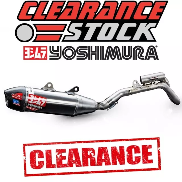 KTM 450 SX-F 2022-2024 Yoshimura RS-12 Impianto di scarico completo titanio/carbonio