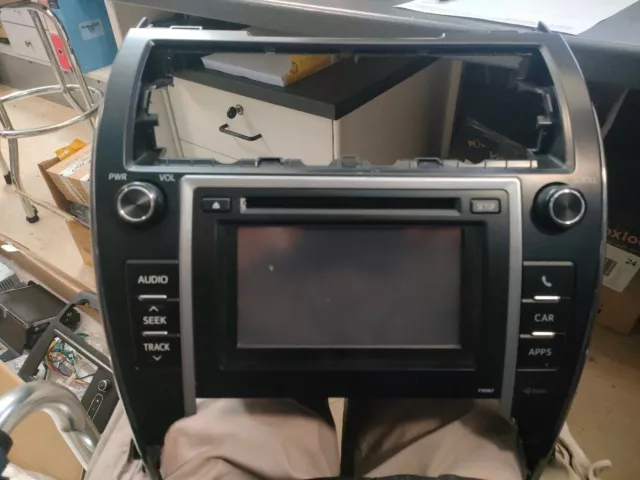 2012-2013 Toyota Camry Radio Receiver 86140-06020 + box di estensione