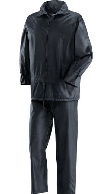Completo Tuta Impermeabile Giacca Pantalone da Lavoro Uomo NIAGARA anti Pioggia