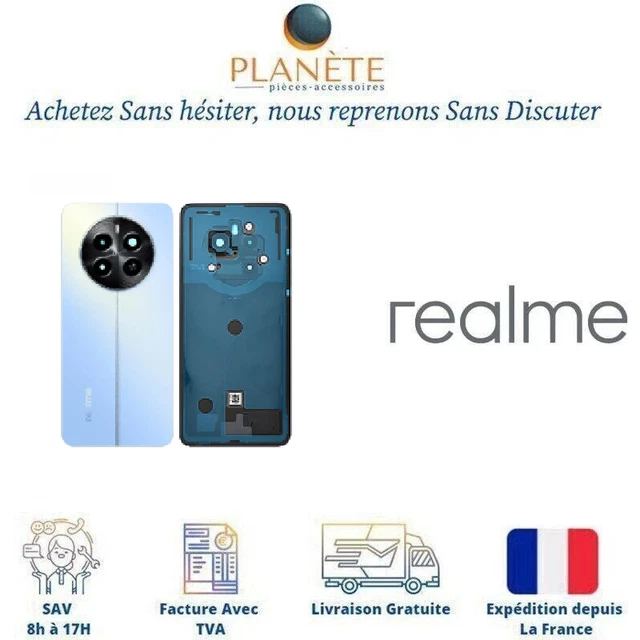 Vitre Arrière (cache Batterie) Noir Pour Vivo Y20s - Originale, Neuve