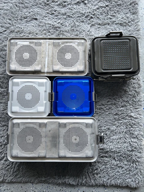 Aesculap JK340, Sterilization Cases w/ Lids - IN GREAT CONDITION