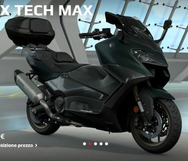 YAMAHA T MAX TMAX 560 2022 Bauletto Top Case XL da 45 l base