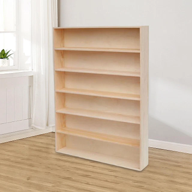 WOODEN DISPLAY SHELF Decoration 6 Layer for Collections Wall Model Car