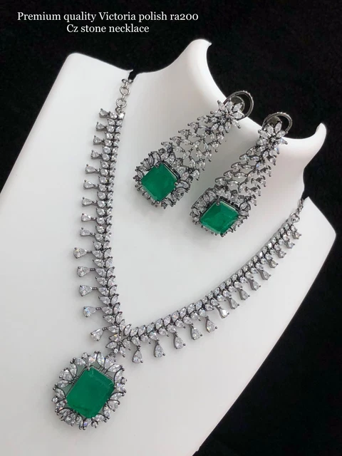 Indian Jewelry New Bollywood Bridal Style Pendent Necklace Fashion Set MA 405