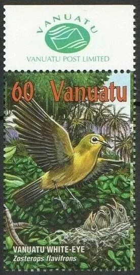 Vanuatu White-eye, Birds, Vanuatu 2001 MNH   [F1]